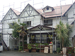 屋根雨漏り補修・瓦板金工事・外装塗装工事1