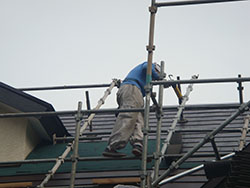 屋根雨漏り補修・瓦板金工事・外装塗装工事3