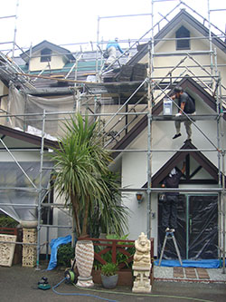 屋根雨漏り補修・瓦板金工事・外装塗装工事5